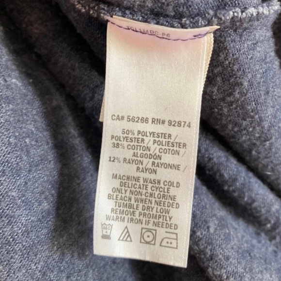 Splendid Starry Sweatshirt - Dark Blue, Light Blue, Pink, White - Picture 5 of 5